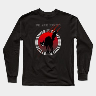 Sabot cat: we are ready! Long Sleeve T-Shirt